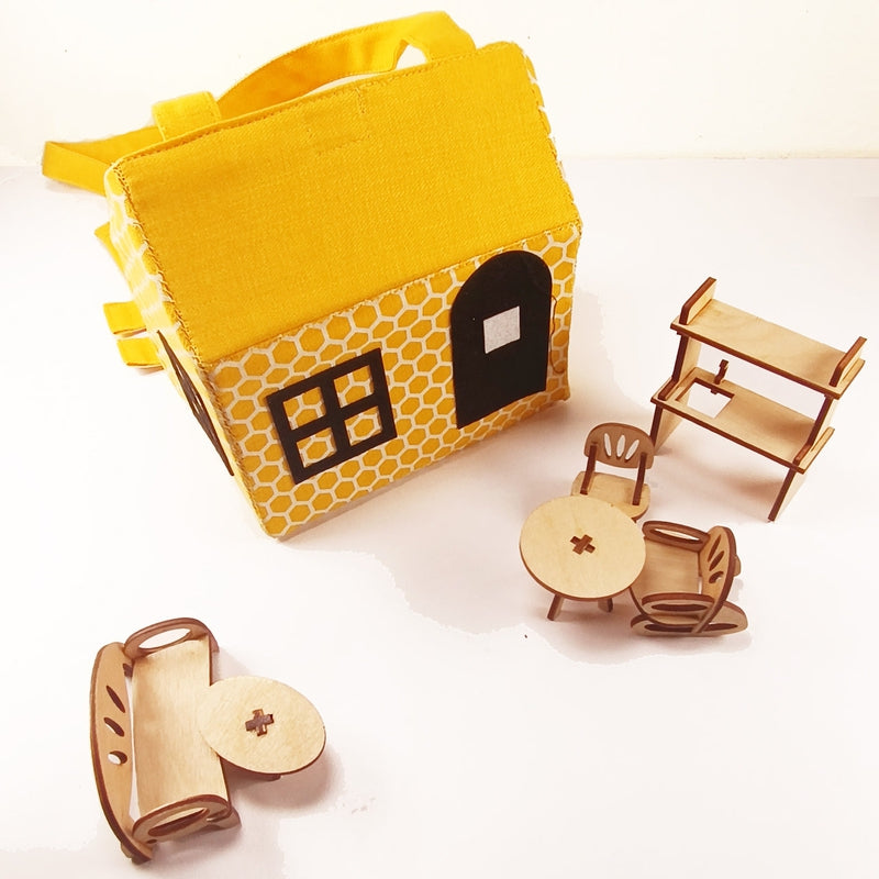 Baby doll shop bag house