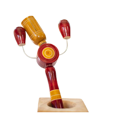 Roc-Toc Rattle Wooden Toy For Toddlers