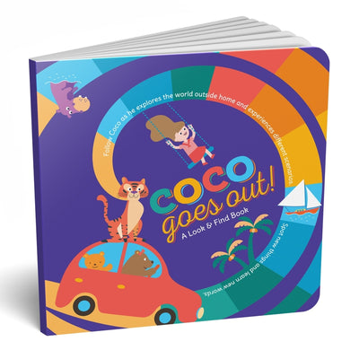 Coco Goes Out( A Colourful and Engaging Look and Find Board Book for Toddlers) - English