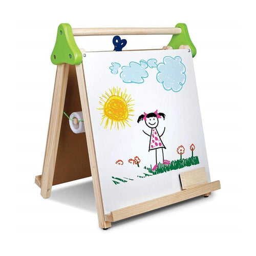 Playwell Wooden 3 in 1 Table Top Easel (3-8 Years)