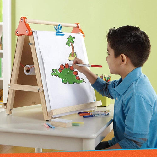 Playwell Wooden 3 in 1 Table Top Easel (3-8 Years)