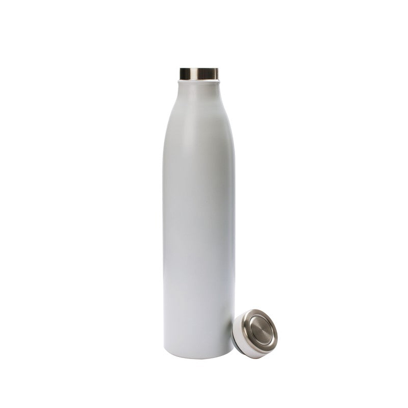 Cola Stainless Steel Hot n Cold Bottle (750ml) | White