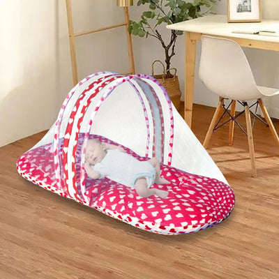 Rosy Baby Bedding Set with Mosquito net and Pillow