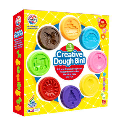 Return Gifts (Pack of 3,5,12) Creative Dough Kit 8 in 1