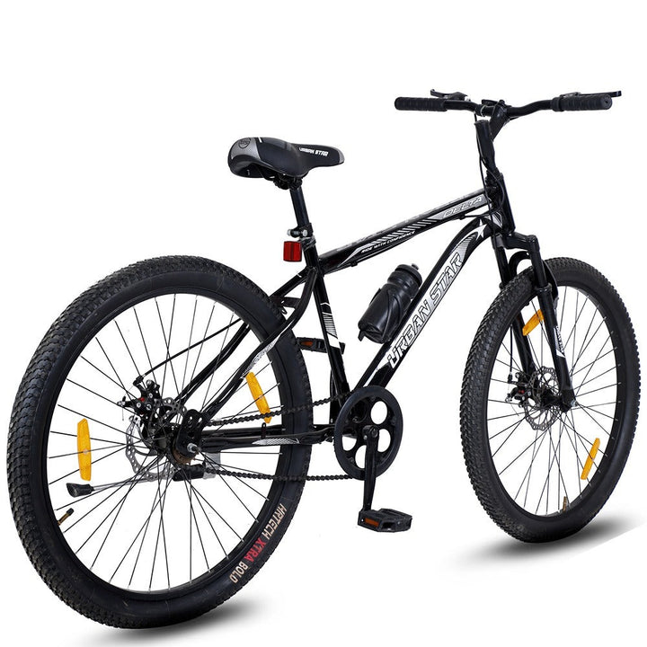 Delta MTB 26T Mountain Bicycle with Dual Disc Brake (Frame Size-18 ,26 Inch) | Black (COD NOT AVAILABLE)