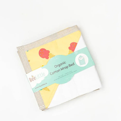 Beelittle Candy Crush Organic Cotton Wrap Bed