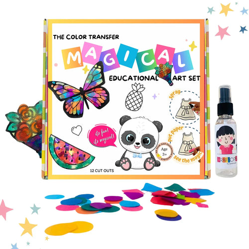 Craftopedia The Magical Color Transfer Paper Art and Craft Kit - Toddler DIY Activity Box