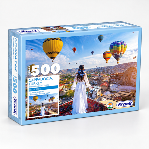 Frank 500 Pieces Cappadocia, Turkiye Jigsaw Puzzle