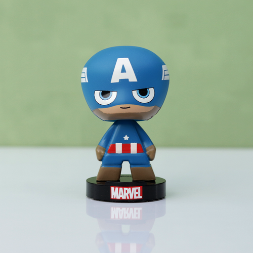 ComicLyfe Original Licensed Marvel Captain America Bobblehead (3 Years till Grown Ups)