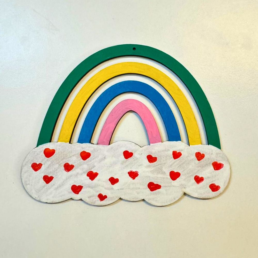 DIY Rainbow Wall Hanging Kit