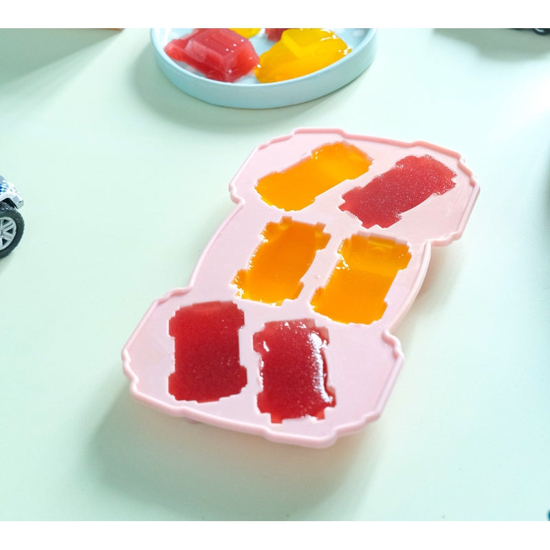 DIY Jelly Mix (Mango) with Car Mould