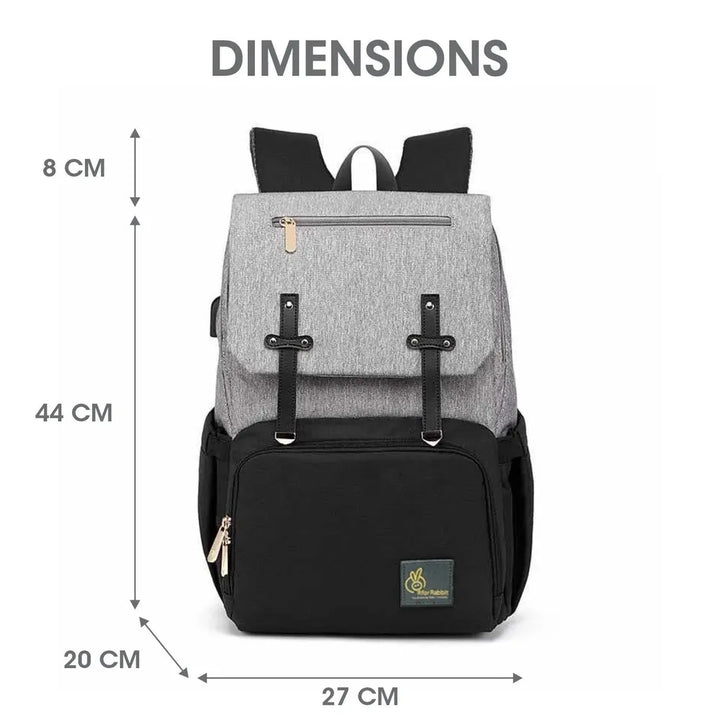 R for Rabbit Diaper Bags with High-Quality Water-Resistant Material | Caramello Smart