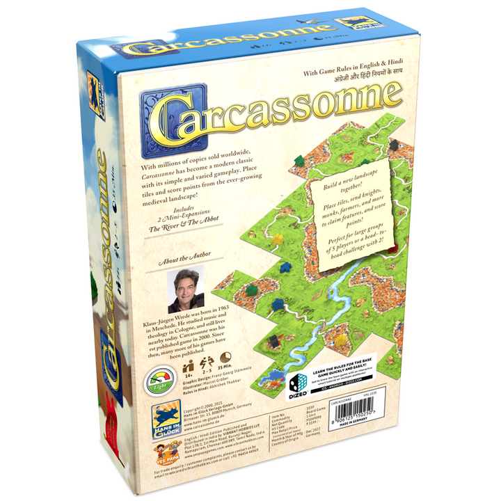 Carcassonne (Multiplayer Logical Fortress Theme Based Fun Game)