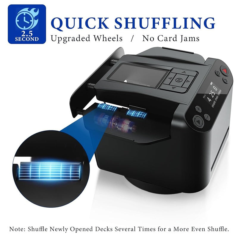Hop N Play 2 in 1 Automatic Card Shuffler and Dealer Machine (10 Years till Grown Ups)