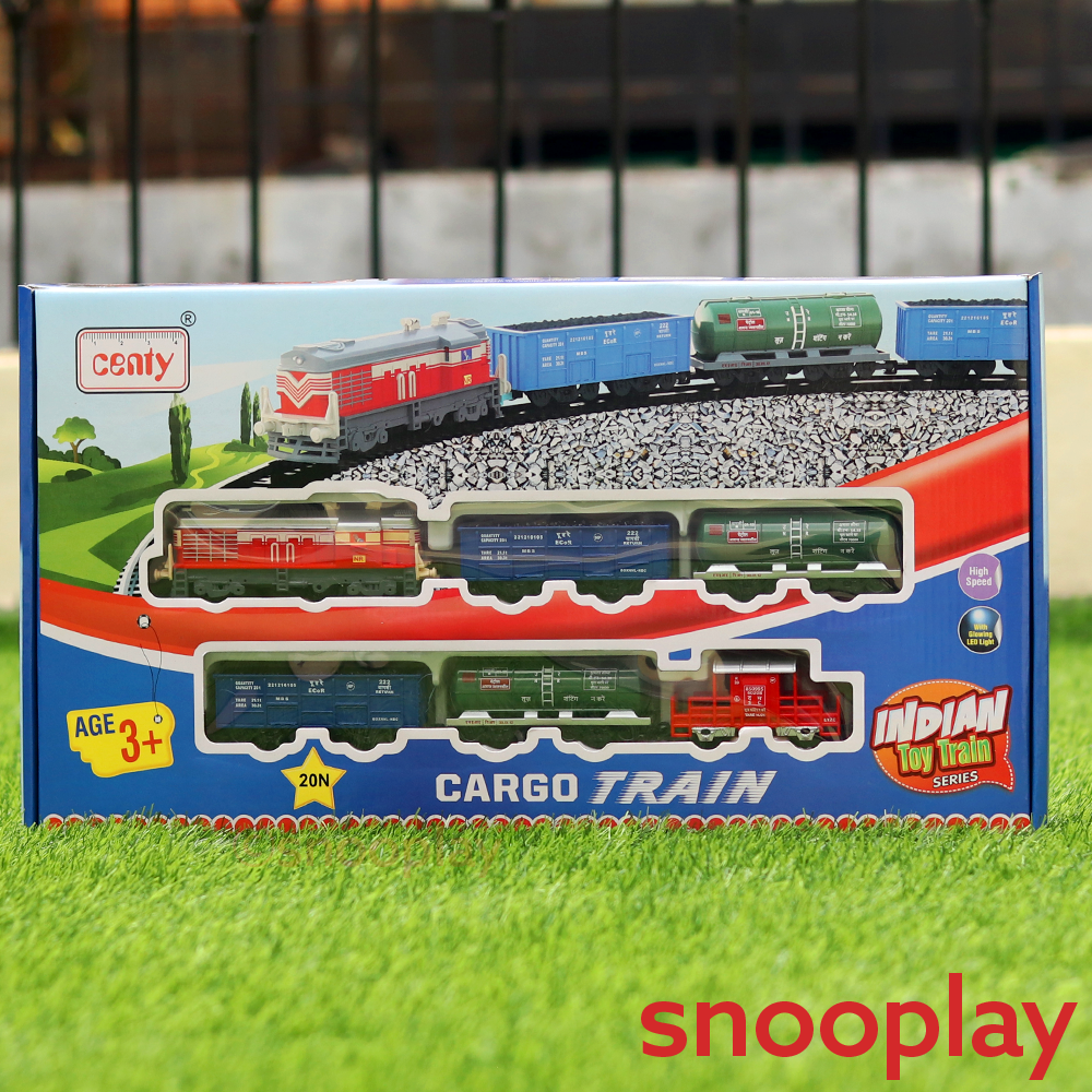 Cargo Toy Train Set - Assorted Colours