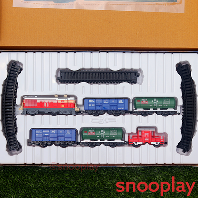 Cargo Toy Train Set - Assorted Colours