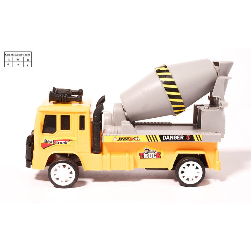 Asian Construction Cement Mixer Truck (Assorted Colours)