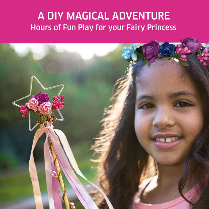 Chalk & Chuckles Make Your Own Fairy World DIY Craft Kit | Encourages Creativity