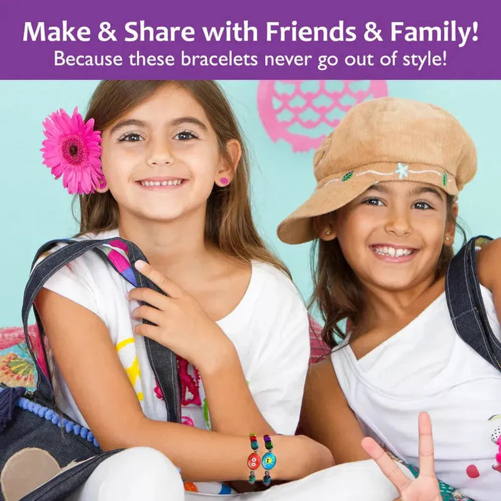 Chalk & Chuckles DIY Craft Kit - Design Your Own Bracelets (7-14 Years)