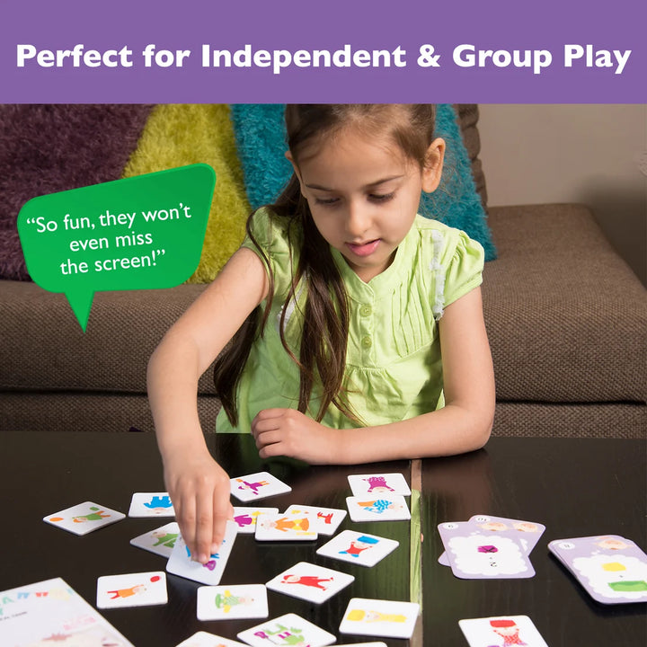 Chalk & Chuckles Pajama Party Color Maching & Logic Game for Kids