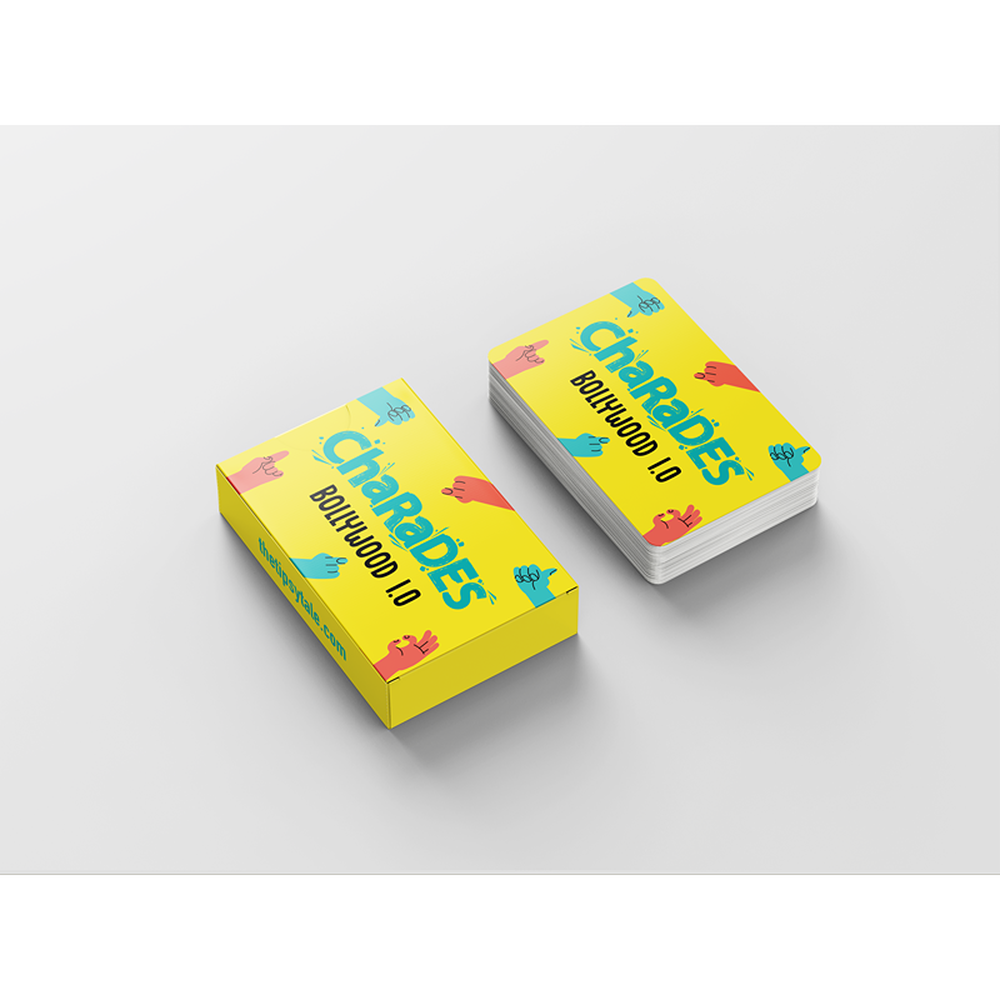 The Tipsy Tales Dumb Charades Card Game - Classic Bollywood (13 Years till Grown Ups)