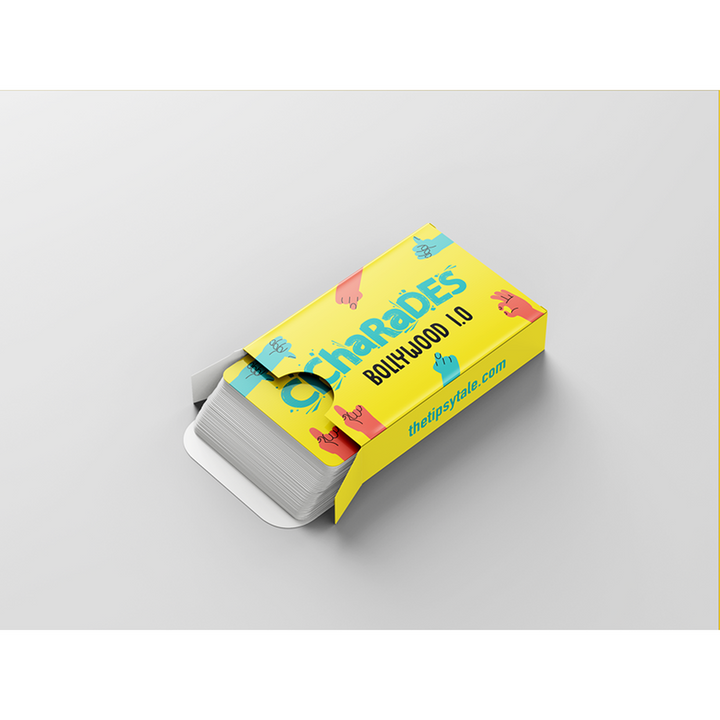 The Tipsy Tales Dumb Charades Card Game - Classic Bollywood (13 Years till Grown Ups)