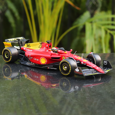 Official Licensed Ferrari F1-75 Charles Leclerc (2022) Diecast Collectible Car (Scale 1:24)