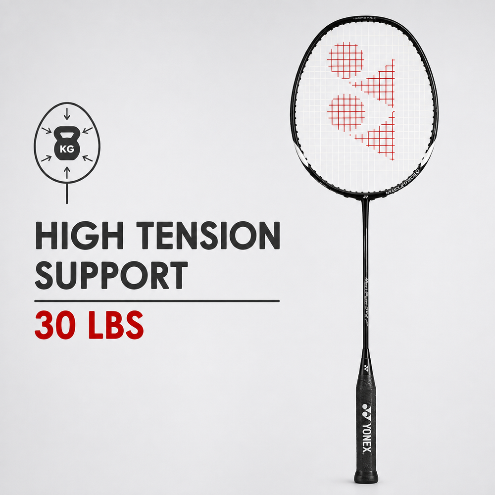Yonex Muscle Power 29 Light Black Grey Graphite Badminton Racquet (85 gm)