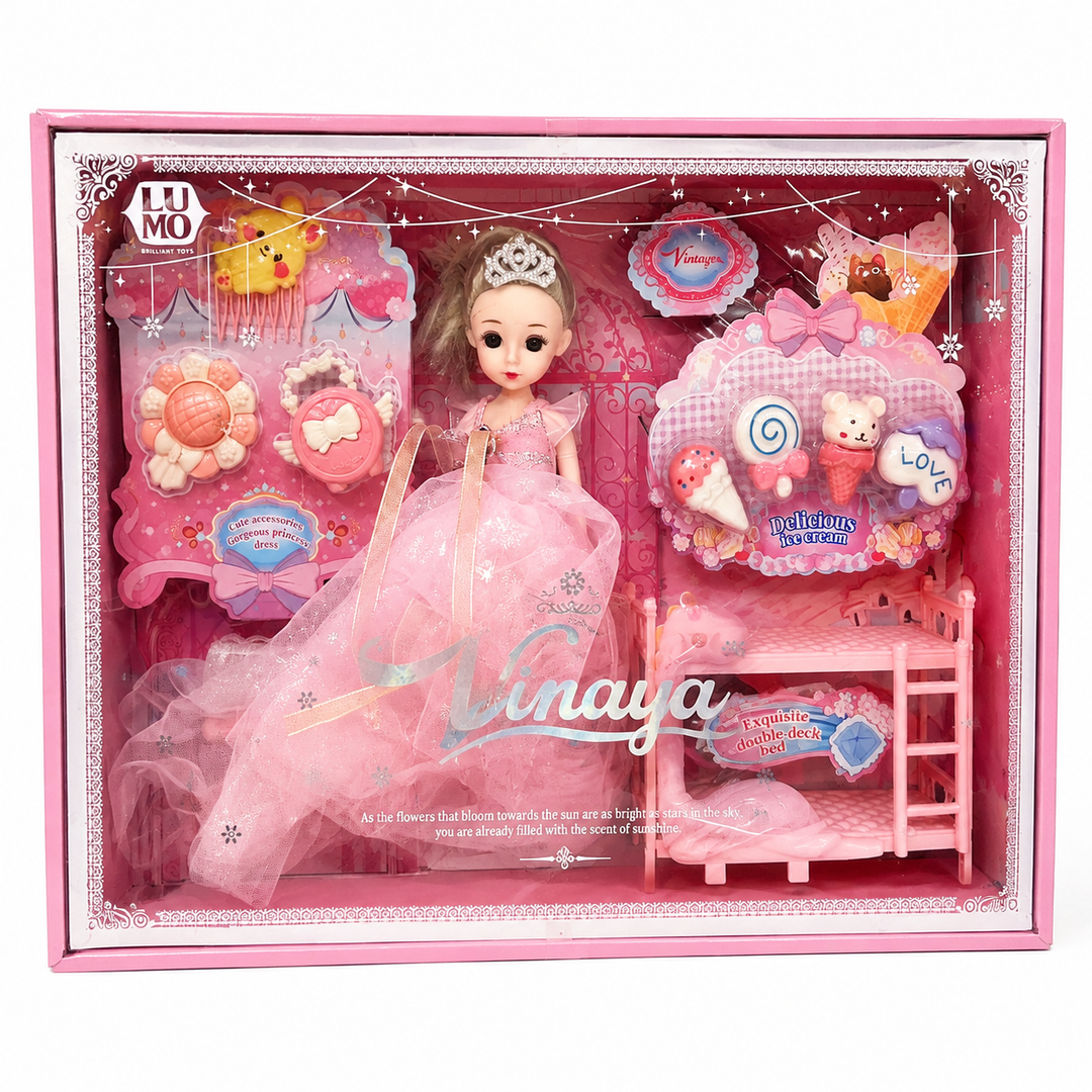 LUMO Vinaya Doll House – Interactive Playset for Kids