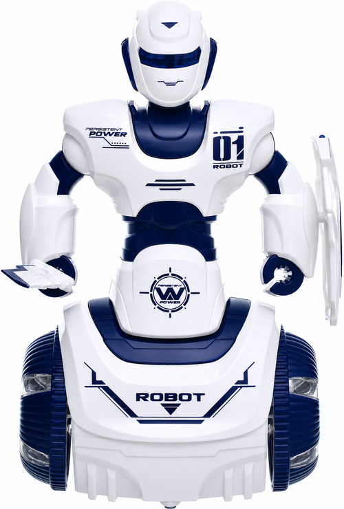 Persistent Power 0-1 Robot Toy | Interactive Robot Toy with Lights & Sounds