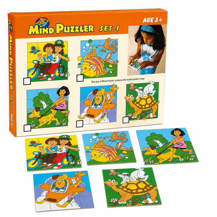 Toybox by Ratna Mind Puzzler level 1 | Enhance and Develop Their Mind