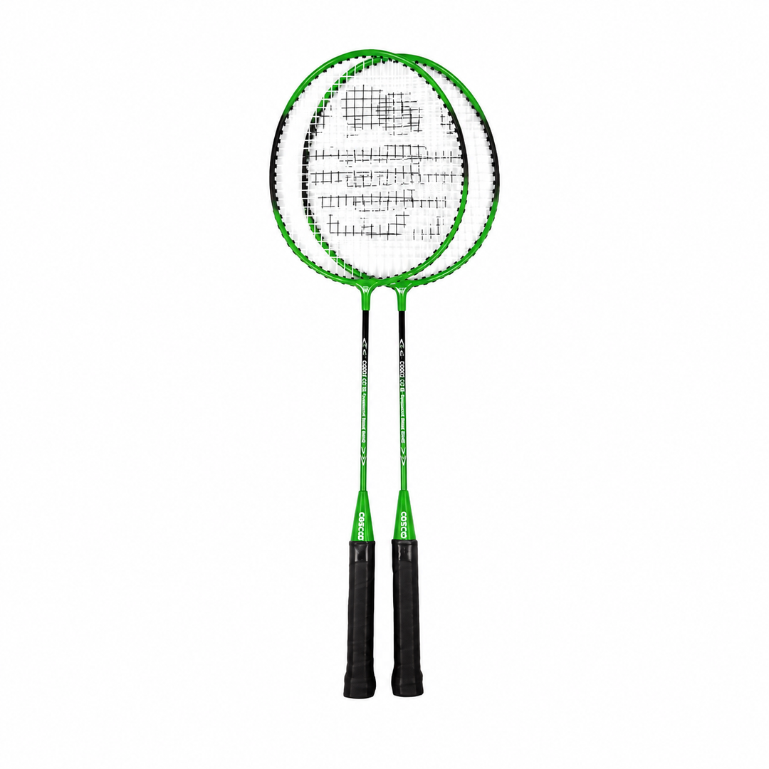 Cosco CZ-50 Badminton Racket Set (9 Years till Grown Ups) Green & Black