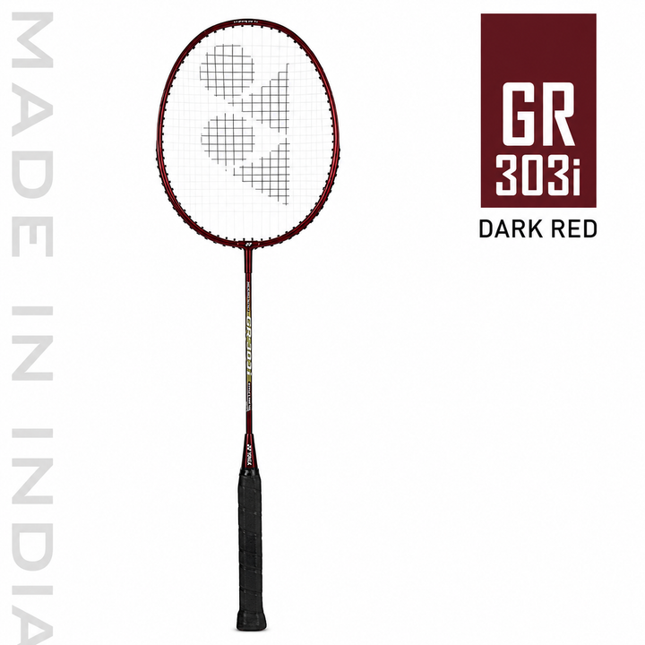 YONEX GR 303i Red Strung Badminton Racquet