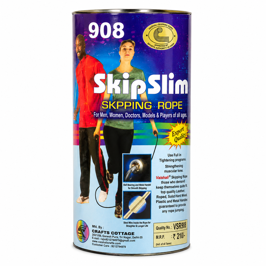 Vaishali SkipSlim Skipping Rope | 9 Feet Length