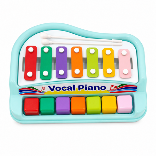 UA Toys 7-Note Xylophone-Piano with 2 Sticks (1-4 Years)