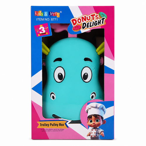 UA Toys Donuts Delight Pretend Playset in Trolley Pulley Box