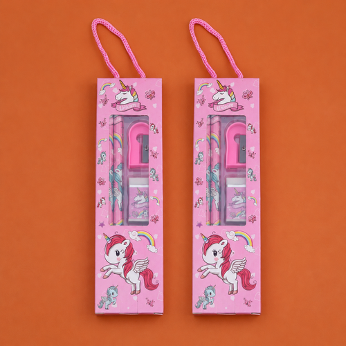 Pack of 2 Unicorn Stationary Set  | Return Gifts and Party Favours (3-9 Years)