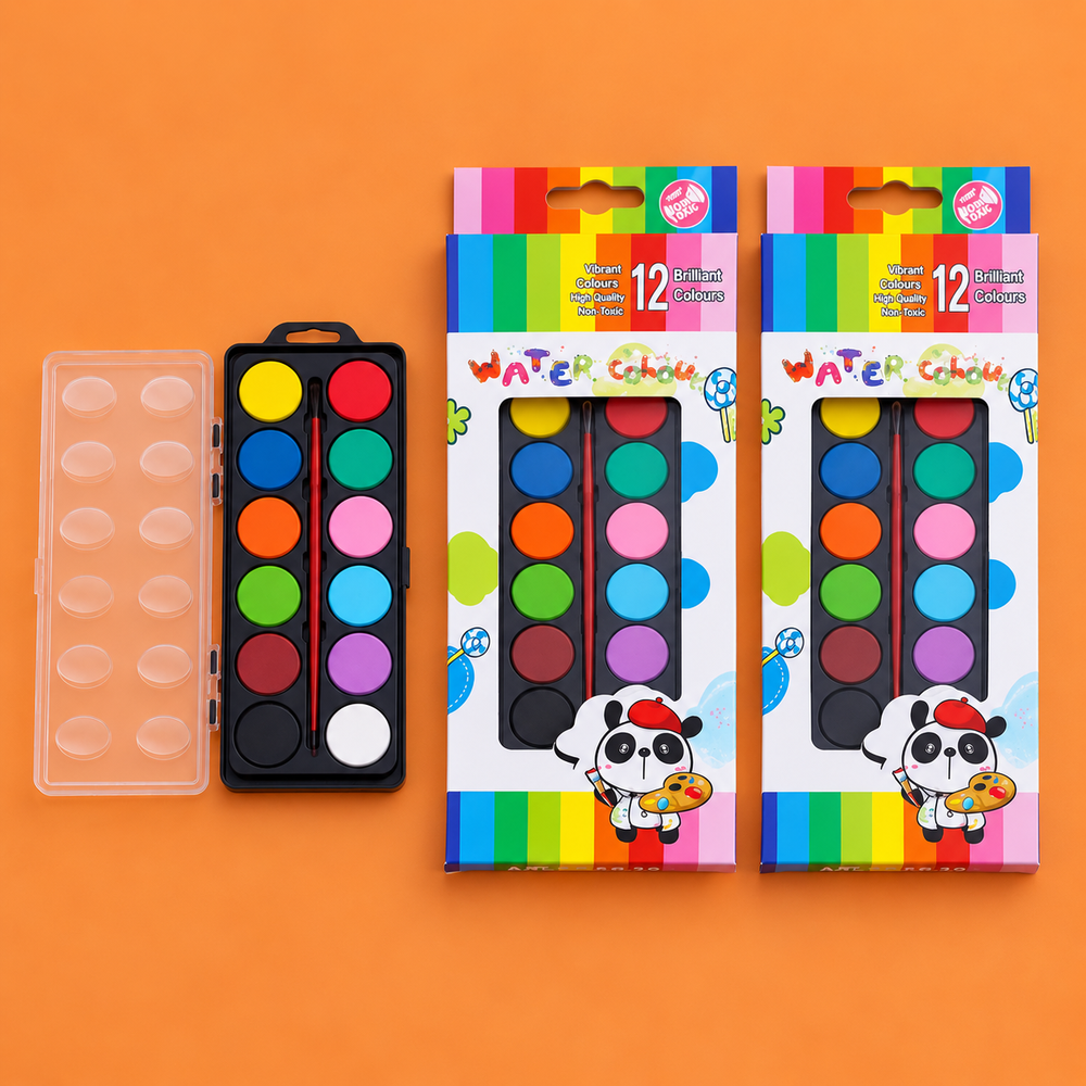 Pack of 2 Water Colour Palette (8-12 Years)