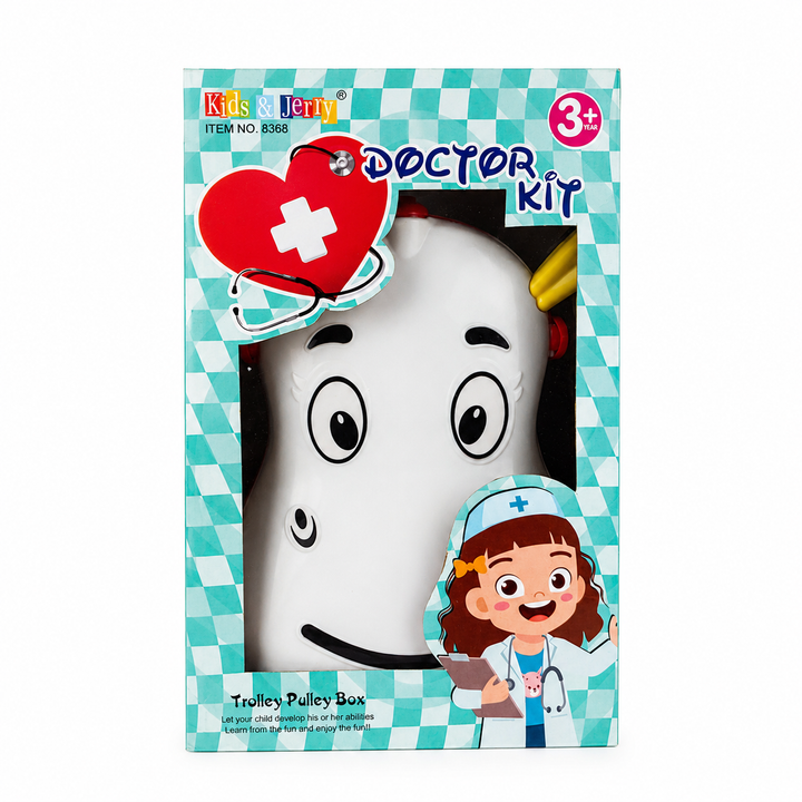 Kids & Jerry Doctor Kit – Trolley Pulley Box