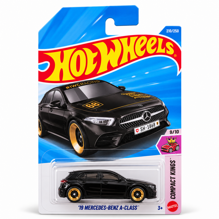 Set of 3 Hot wheels [HW 467] - Project Twin Mill, '19 Mercedes-Benz A-Class, '68 Corvette- Gas Monkey Garage