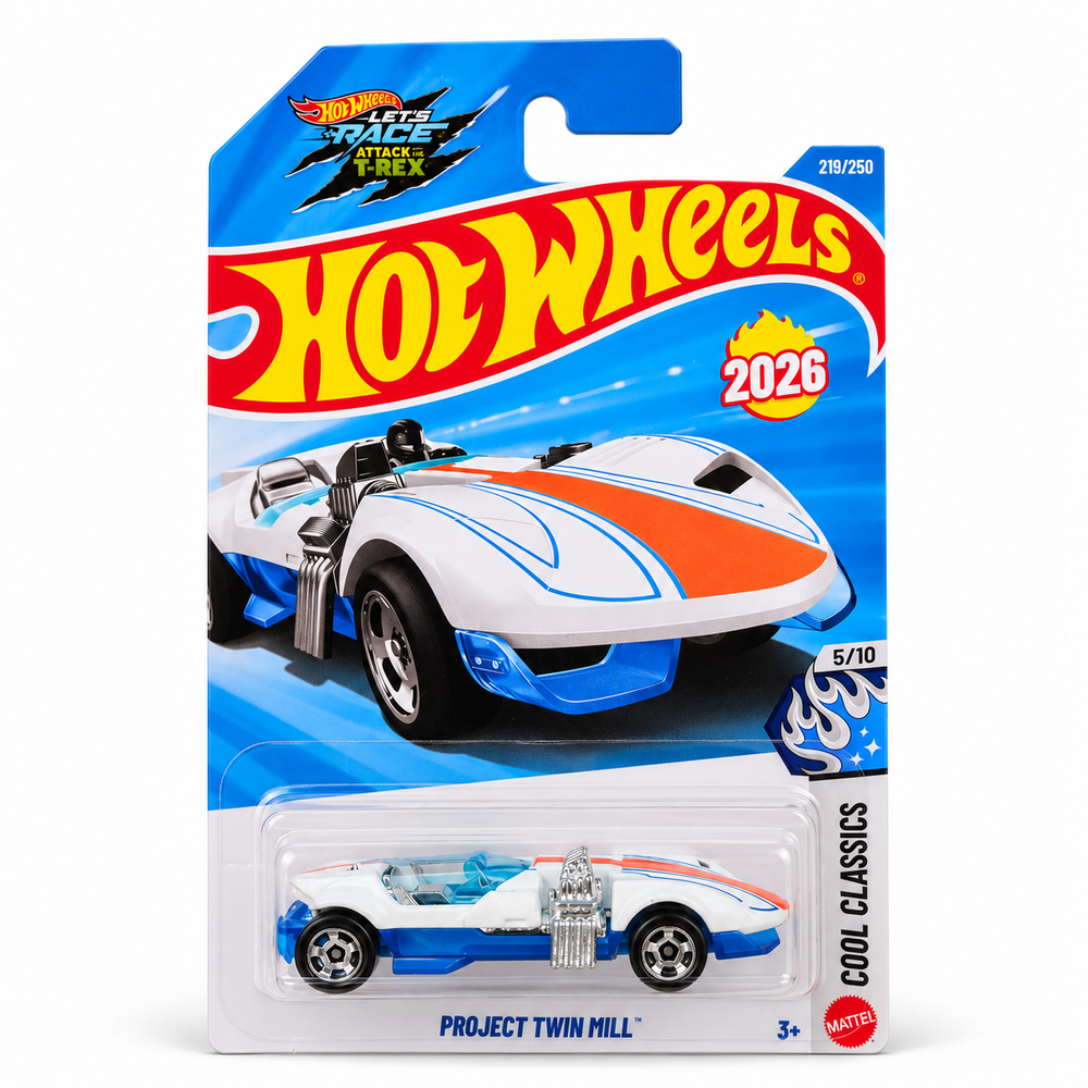 Set of 3 Hot wheels [HW 467] - Project Twin Mill, '19 Mercedes-Benz A-Class, '68 Corvette- Gas Monkey Garage