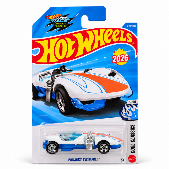 Set of 3 Hot wheels [HW 467] - Project Twin Mill, '19 Mercedes-Benz A-Class, '68 Corvette- Gas Monkey Garage