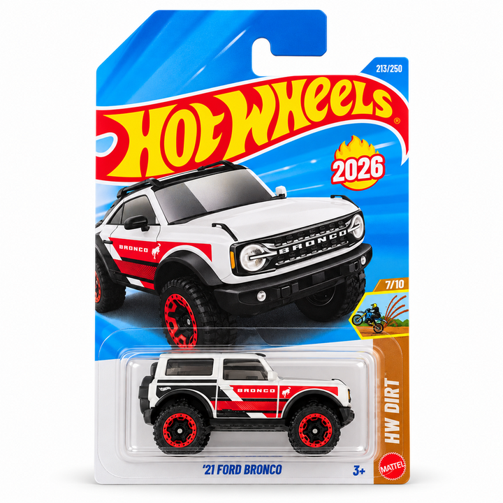 Set of 3 Hot wheels [HW 469] -  2019 Audi TT Safari, Deora Too'nd, '21 Ford Bronco