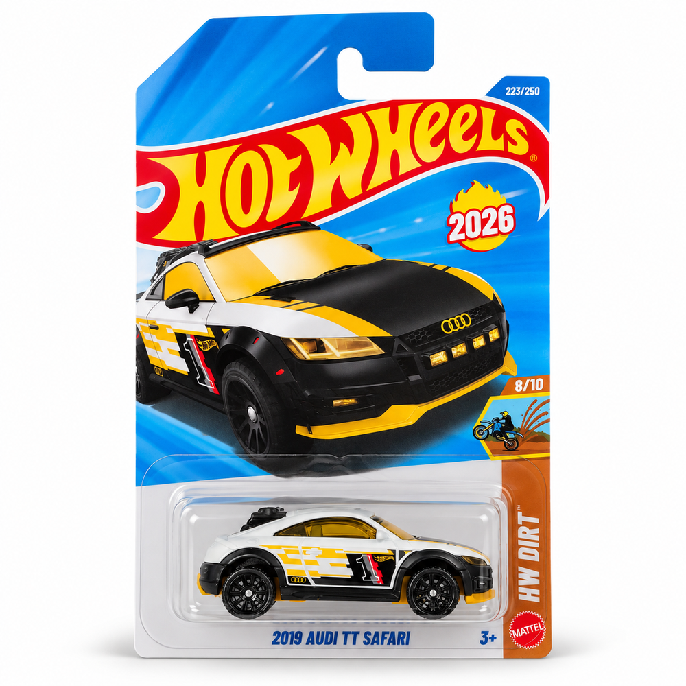 Set of 3 Hot wheels [HW 469] -  2019 Audi TT Safari, Deora Too'nd, '21 Ford Bronco