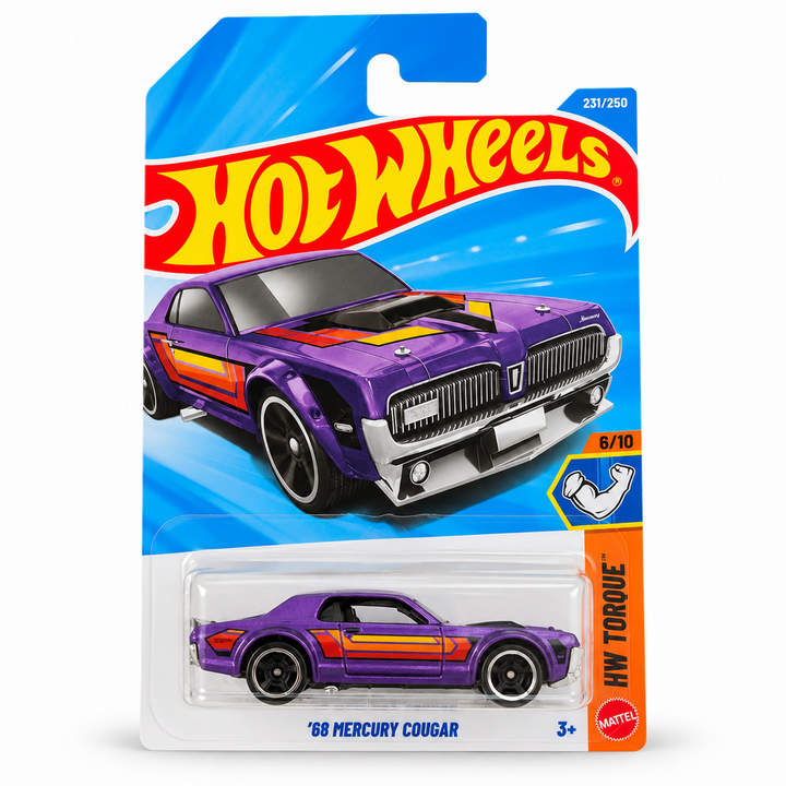 Set of 3 Hot wheels [HW 471] - Kei Swap, Farrari F2004, '68 Mercury Cougar
