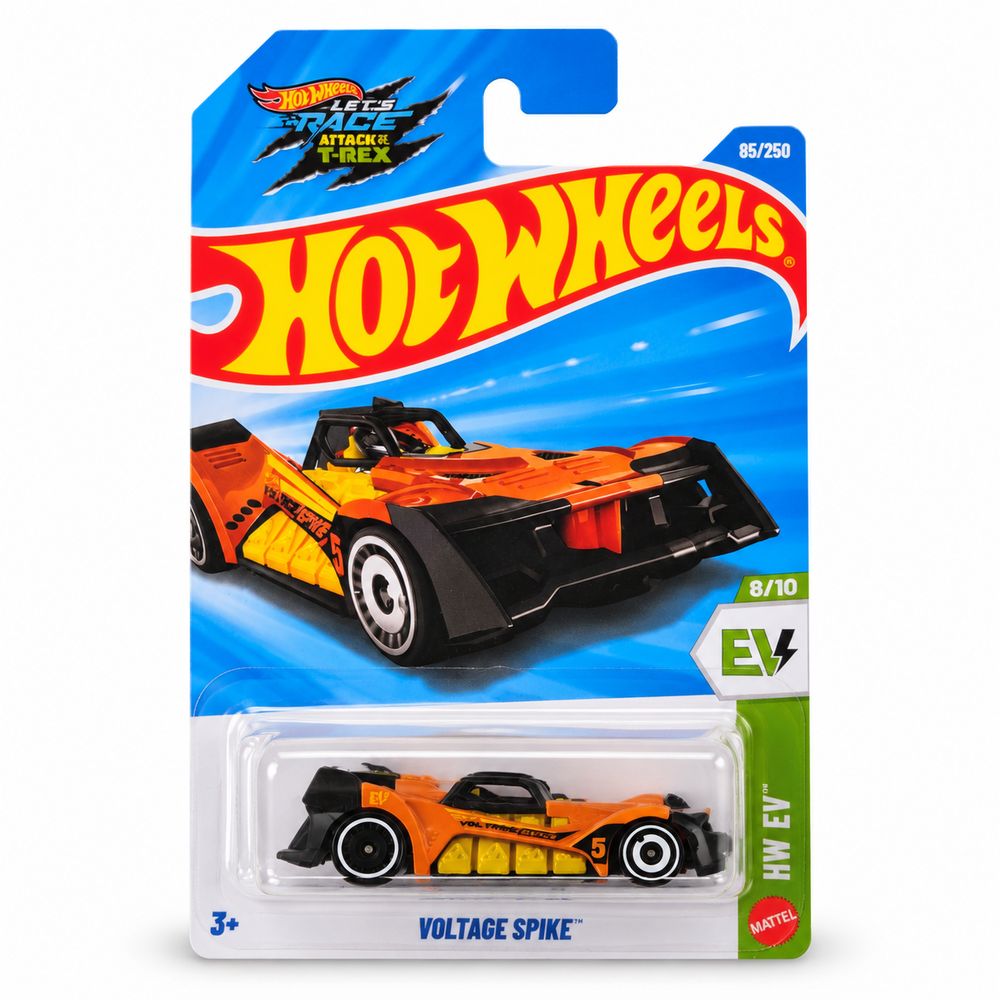 Set of 3 Hot wheels [HW 474] - Slide-Burn, Ferrari 12Cilindri, Voltage Spike