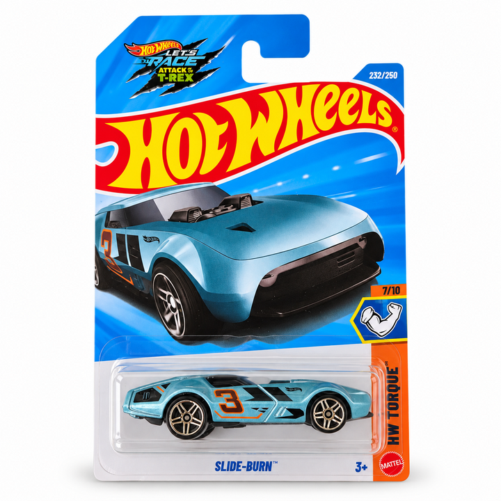 Set of 3 Hot wheels [HW 474] - Slide-Burn, Ferrari 12Cilindri, Voltage Spike