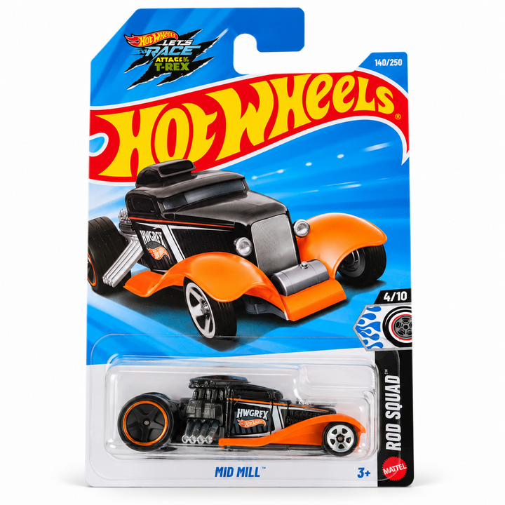 Set of 3 Hot wheels [HW 485] - Ford Model A Custom/ Personnalise '31, '19 Mercedes- Benz A-Class, Mid Mill