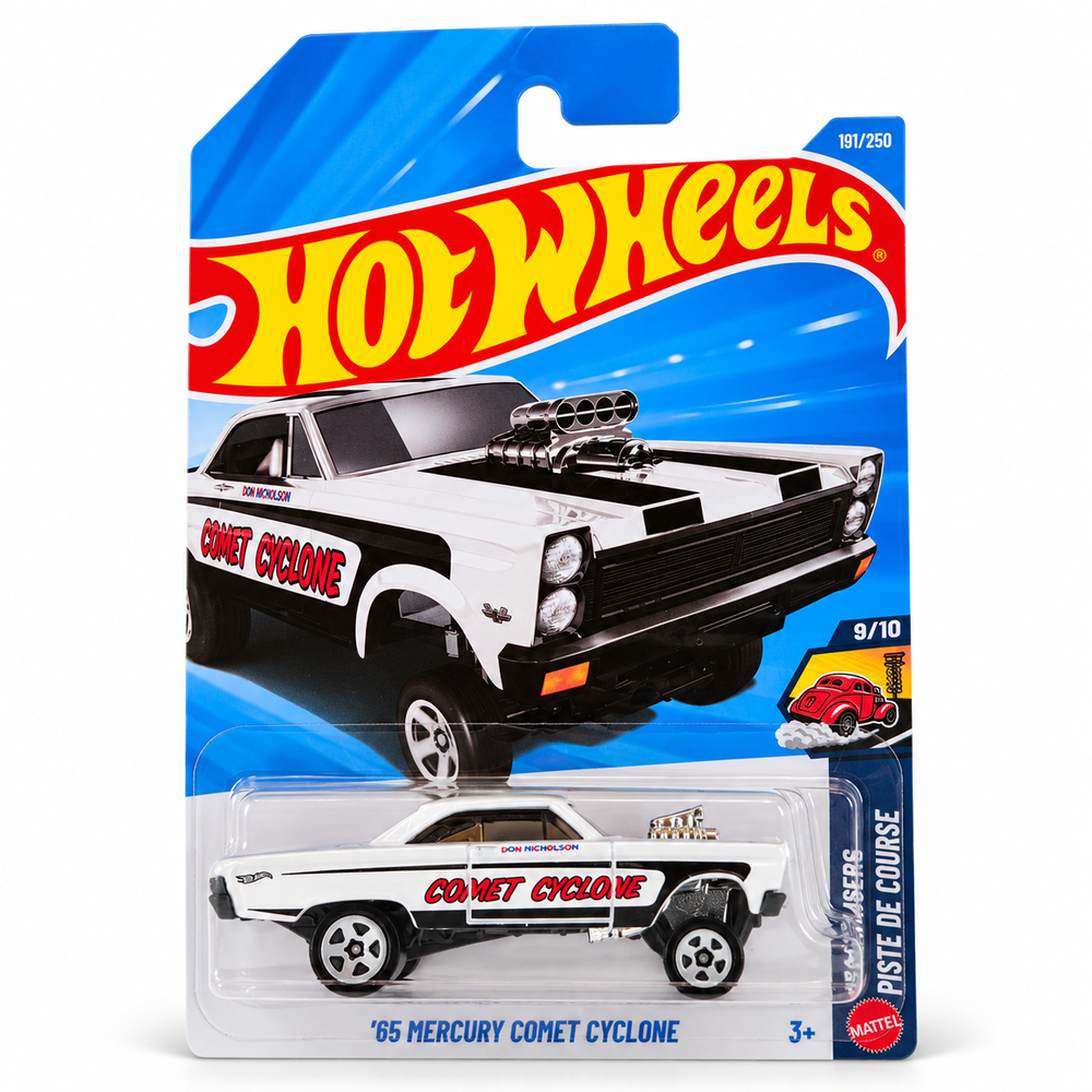 Set of 3 Hot wheels [HW 486] - Lucid Air, 2019 Audi R8 Spyder, '65 Mercury Comet Cyclone