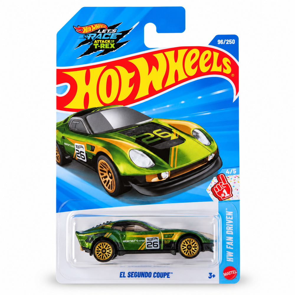 Set of 3 Hot wheels [HW 475] - EL Segundo Coupe, Salt Streaker, Custom/ Personnalise '62 Chevy Pickup/ Camionnette